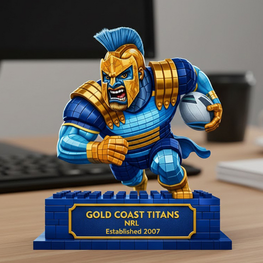 GCT X Premium NRL Special Mascot Acrylic Block Plaque Limited Editions NDT NHT