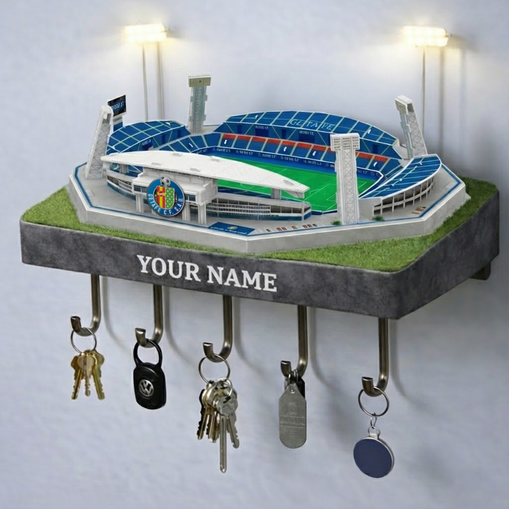 GET Premium La Liga Wood Key Hanger DDT NTL