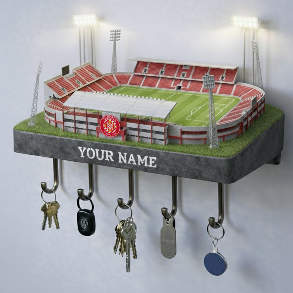 GIR Premium La Liga Wood Key Hanger DDT NTL