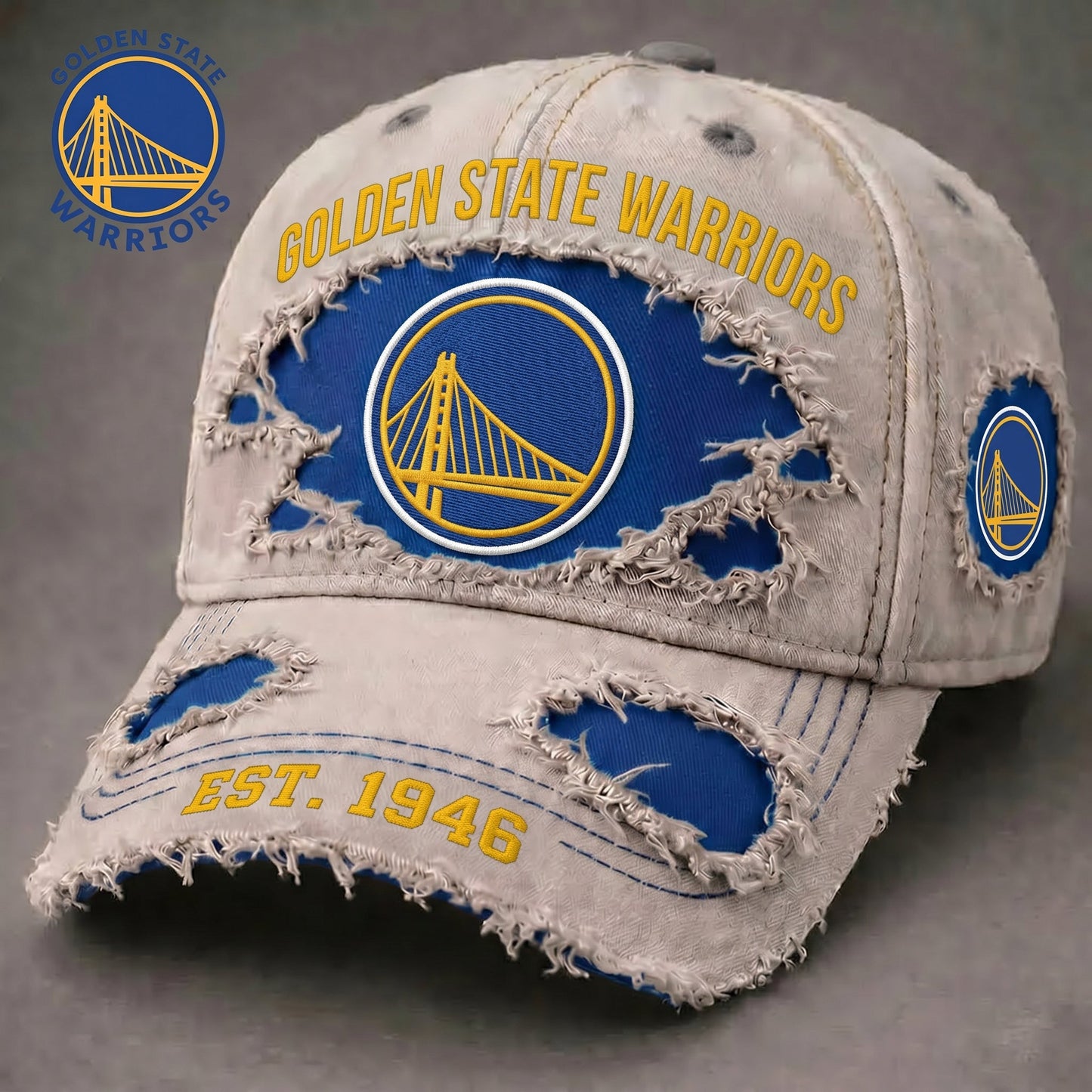 GSW NBA V3 Premium Classic Cap DDT 240526 NTL