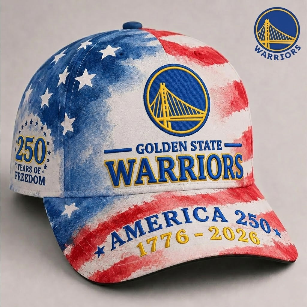 GSW Premium NBA 250 Years Of Freedom Cap 150626