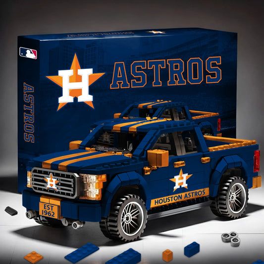 HA x MLB 3D Racing Truck Model Building Block Set 0112 V1 NAK NHM