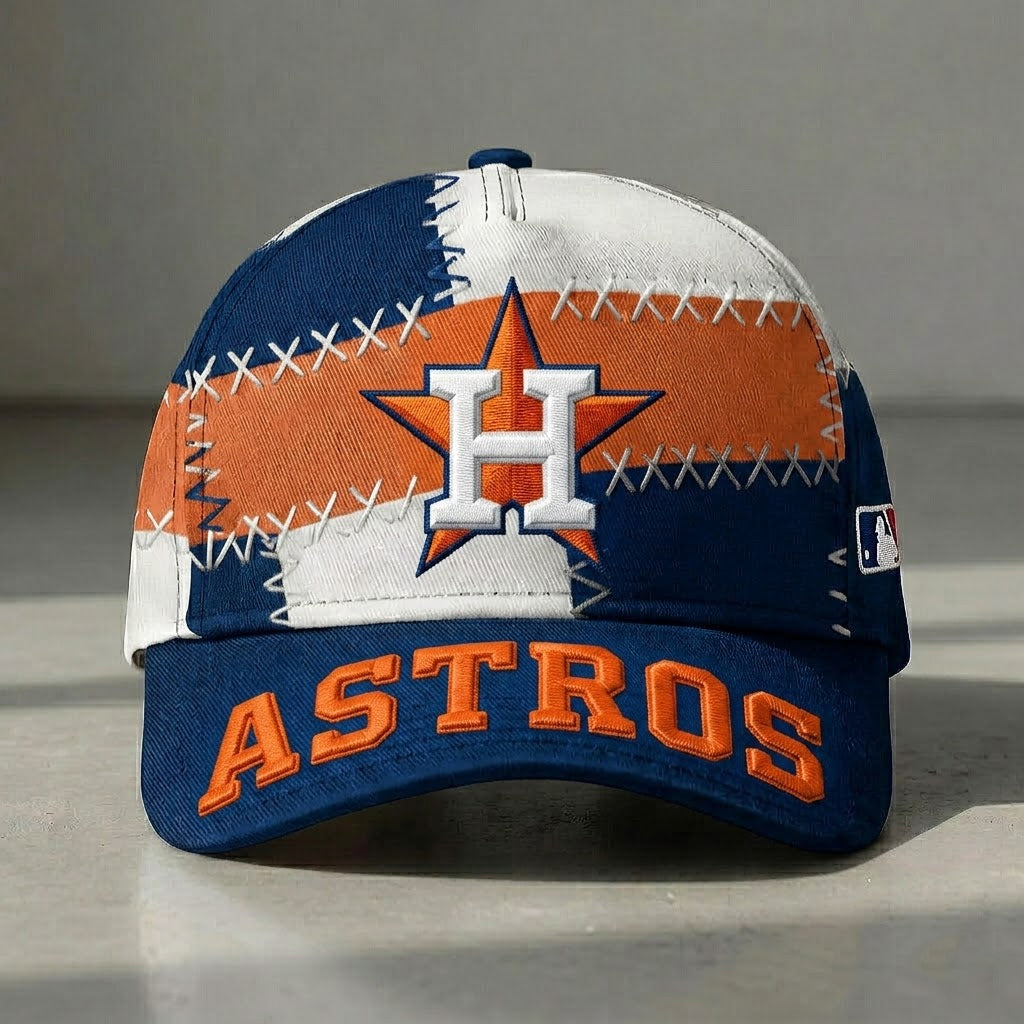 HA x MLB Premium Patchwork Snapback Cap DDT 070426 TTTZ