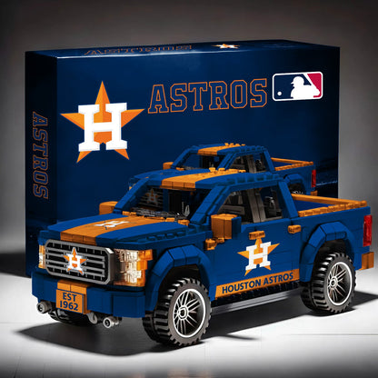 MLB 3D Racing Truck Model Building Block Set V1 NAK NHM