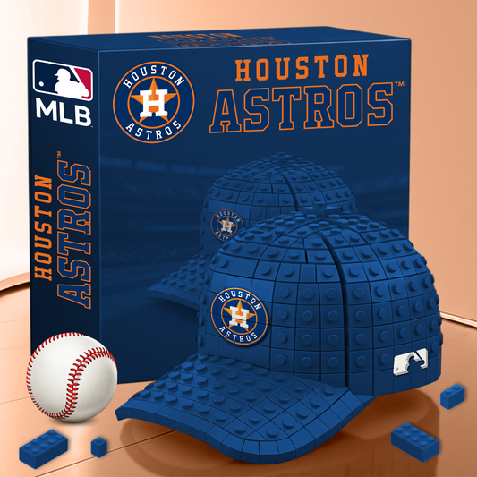 HOU MLB 3D Baseball Cap Block Set V1 NAK PTTD