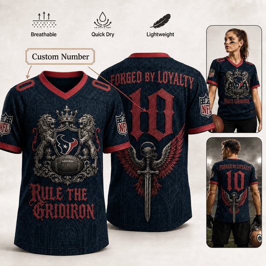 HT Premium NFL Medieval Warrior Game Day Game Day Jersey 100626