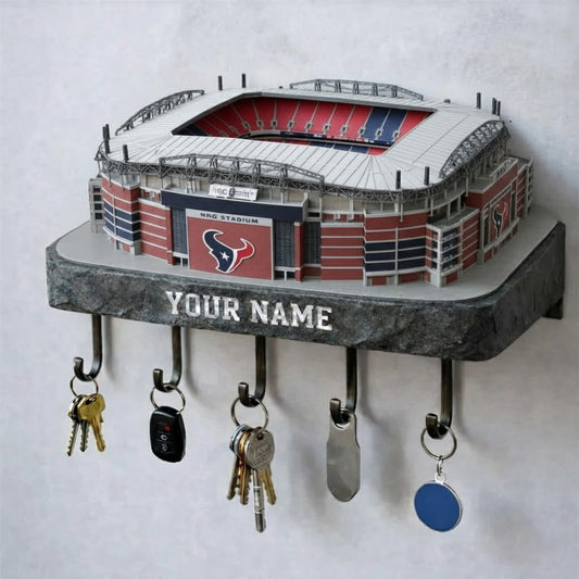 HT Stadium Premium NFL Wood Key Hanger DDT NHM