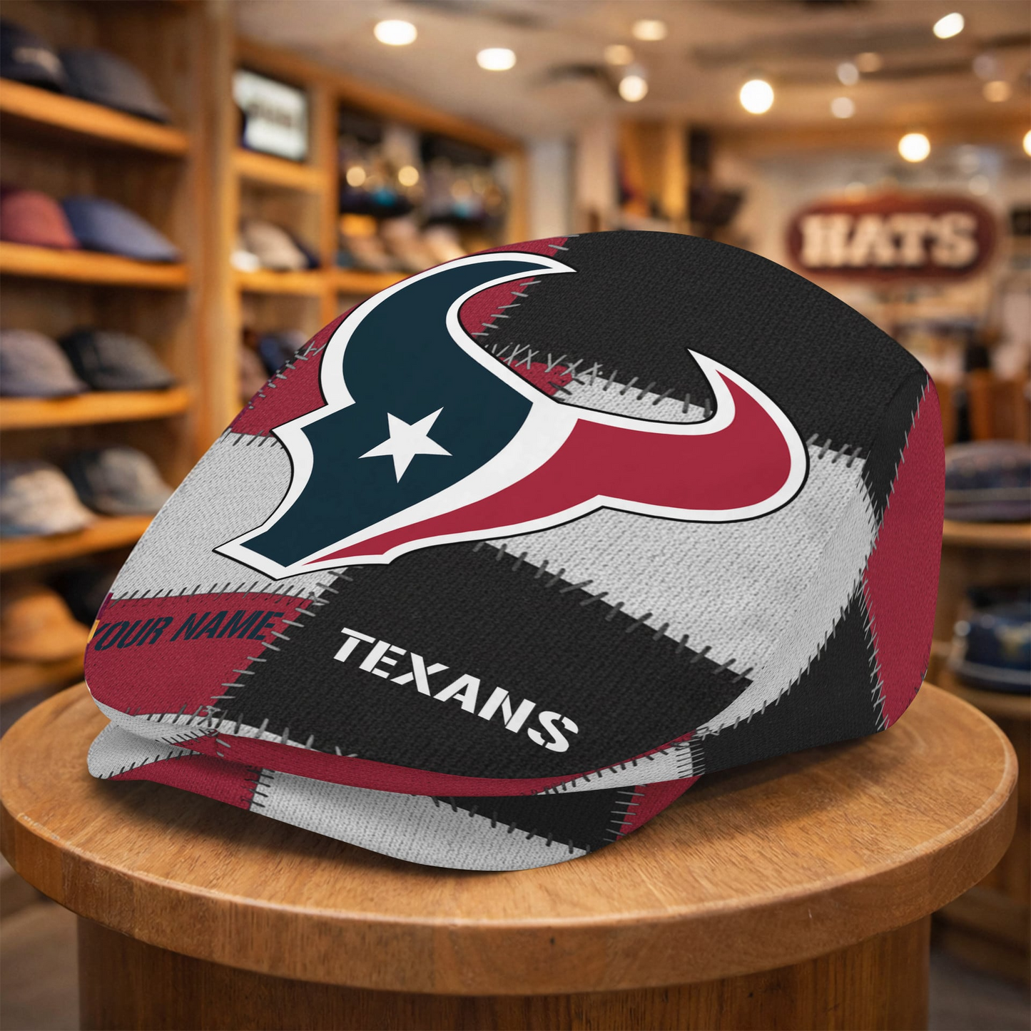 HT x NFL Personalized Premium Jeff Cap DDT CTND