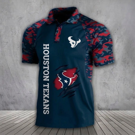 HT x NFL Premium Camouflage Polo DDT TTTZ