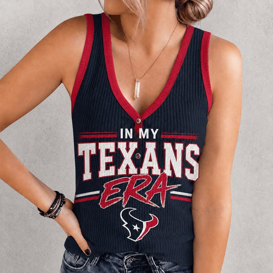 HT x NFL Women V-Neck Ribbed Tank Top Premium Personalized Gift For Fan 250626