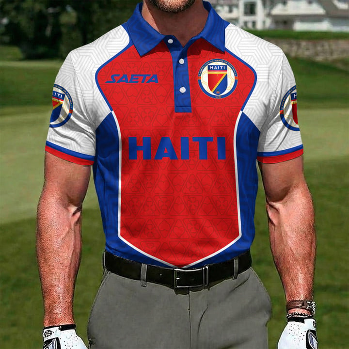 Haiti x World Cup 2026 Classic Polo Shirt DDT NTL