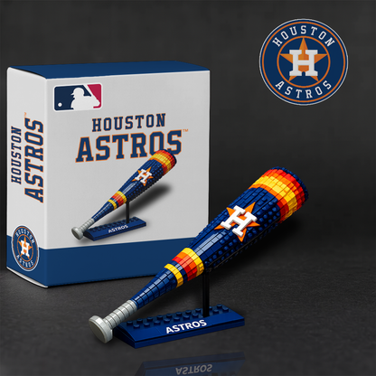 MLB Teams Baseball Bat Building Block Set DDT NTL
