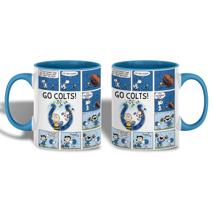 IC Premium NFL Peanuts Comic Mug DDT  CTND