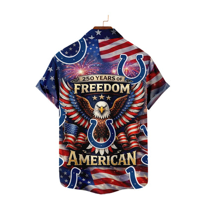 IC x NFL America 250th Anniversary Eagles Hawaiian Shirt 090626