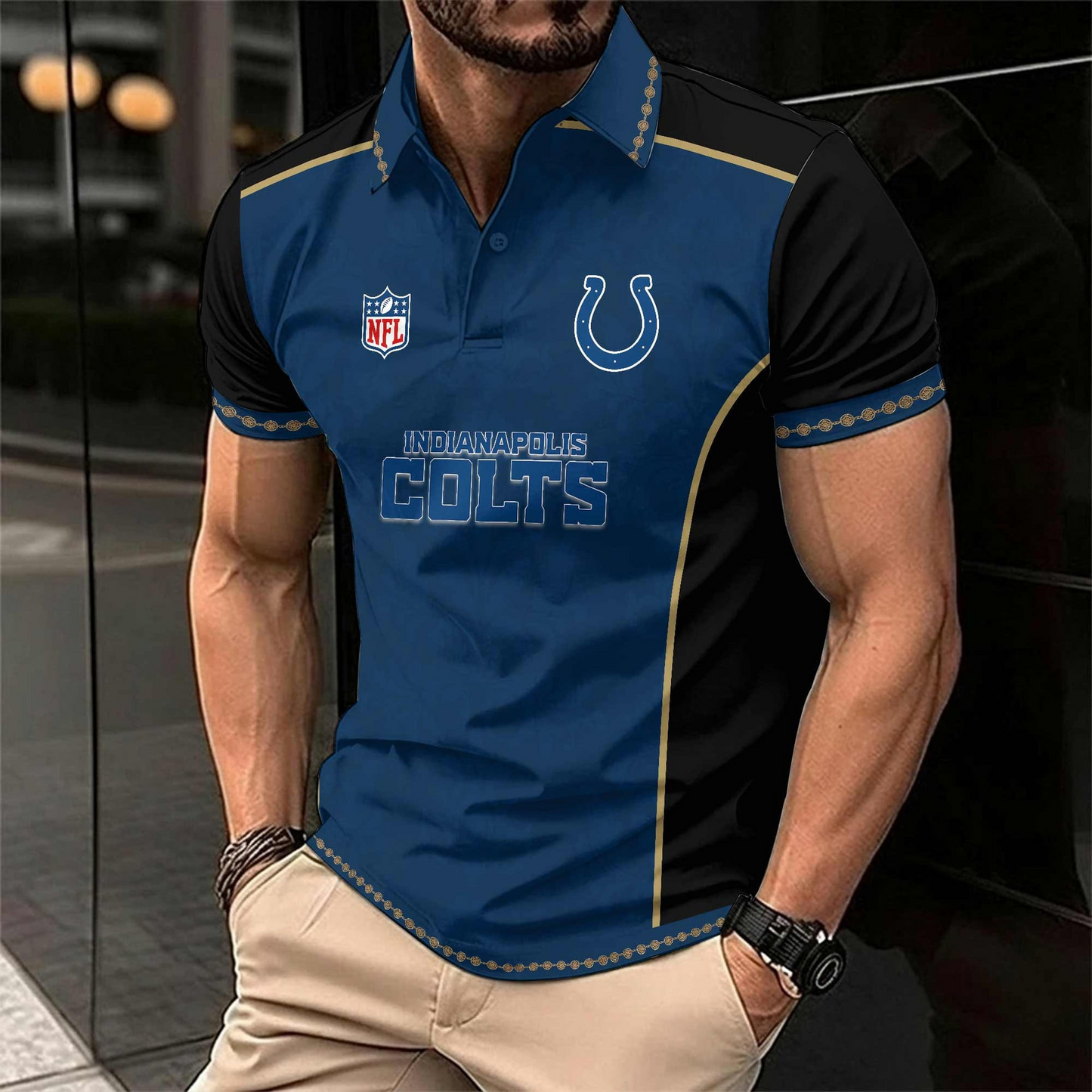 IC x NFL Luxury Polo Shirt 150626