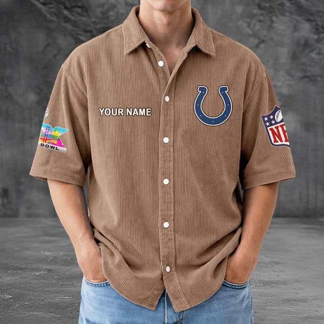 IC x NFL Men Seersucker Button Shirt DDT NTL