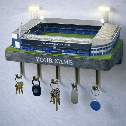 IT Stadium Premium EFL Wood Key Hanger DDT NTL