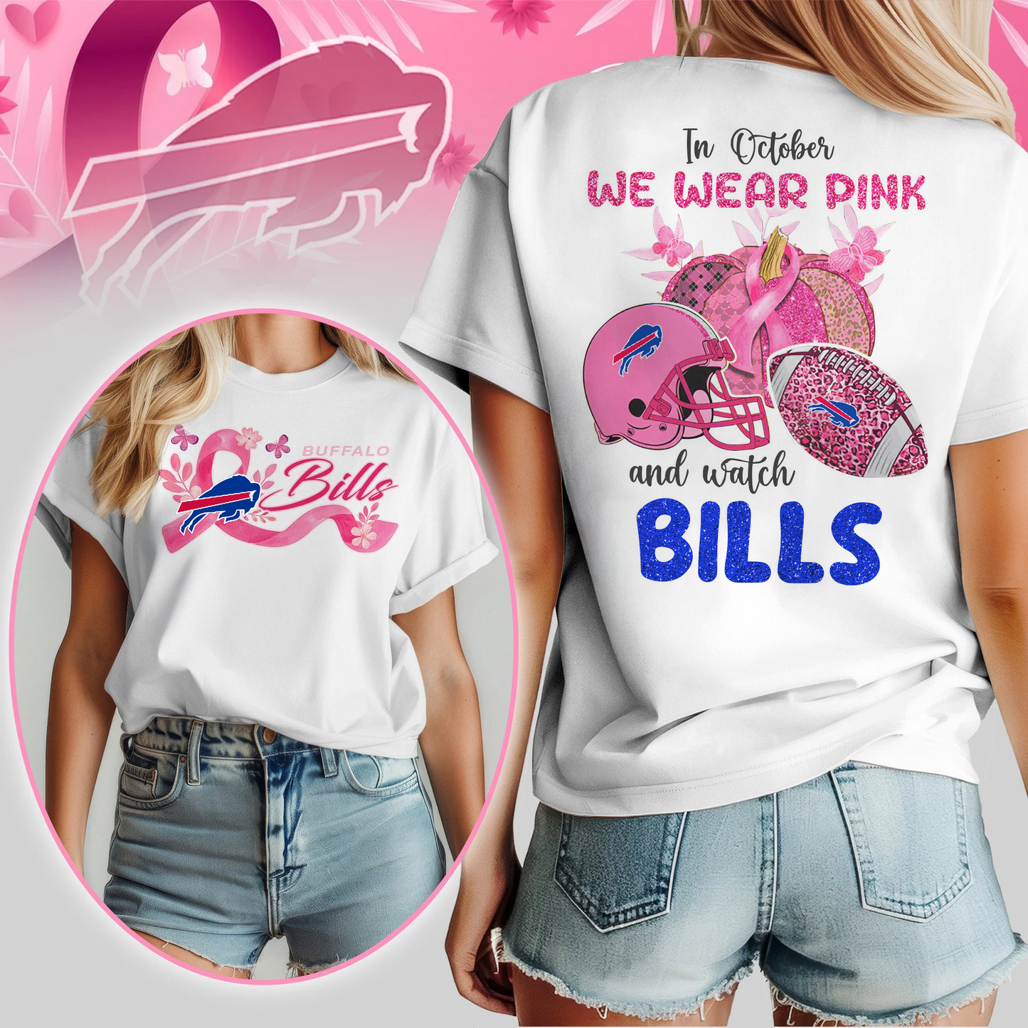 In October We Wear Pink And Watch BB Shirt  300626
