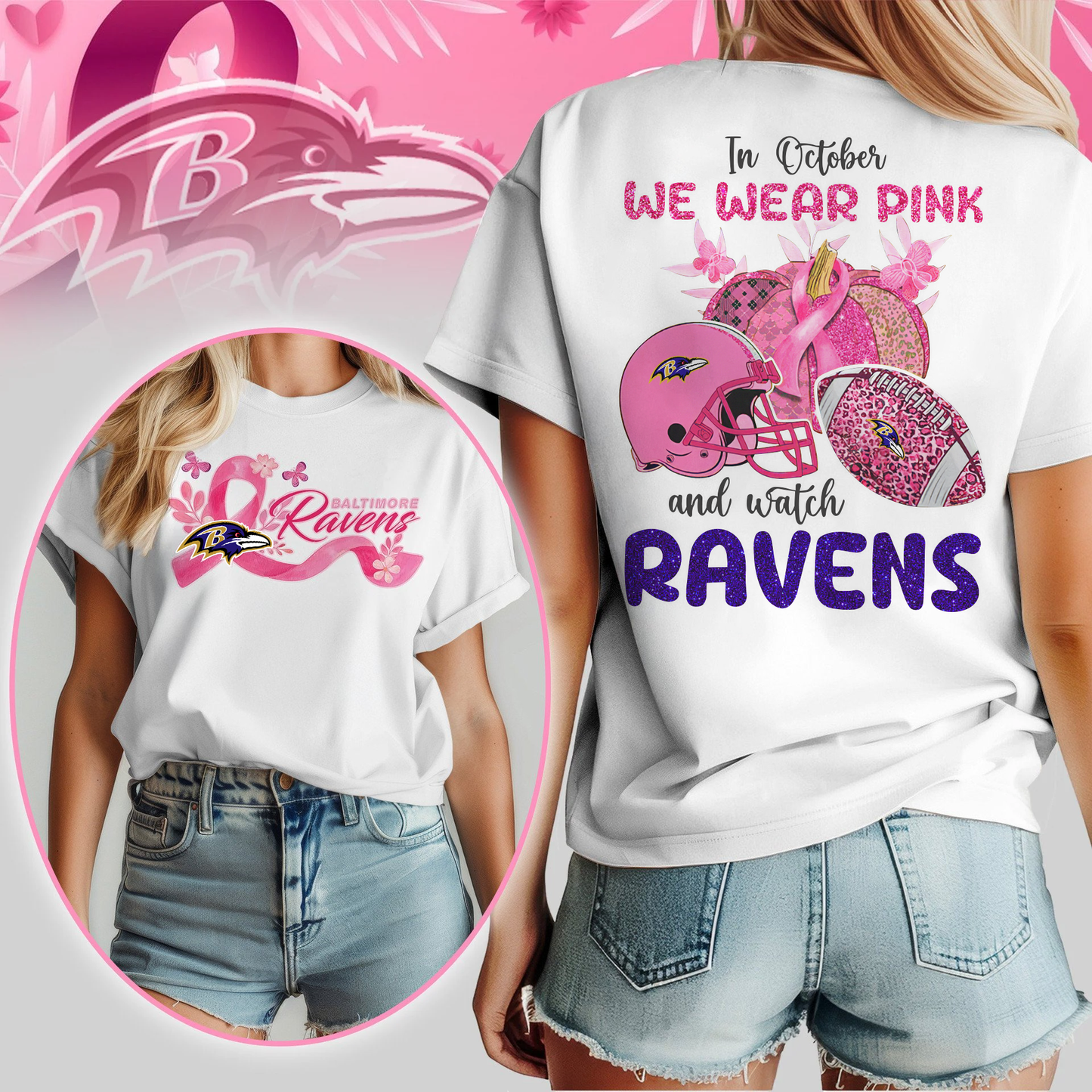 In October We Wear Pink And Watch BR Shirt  300626