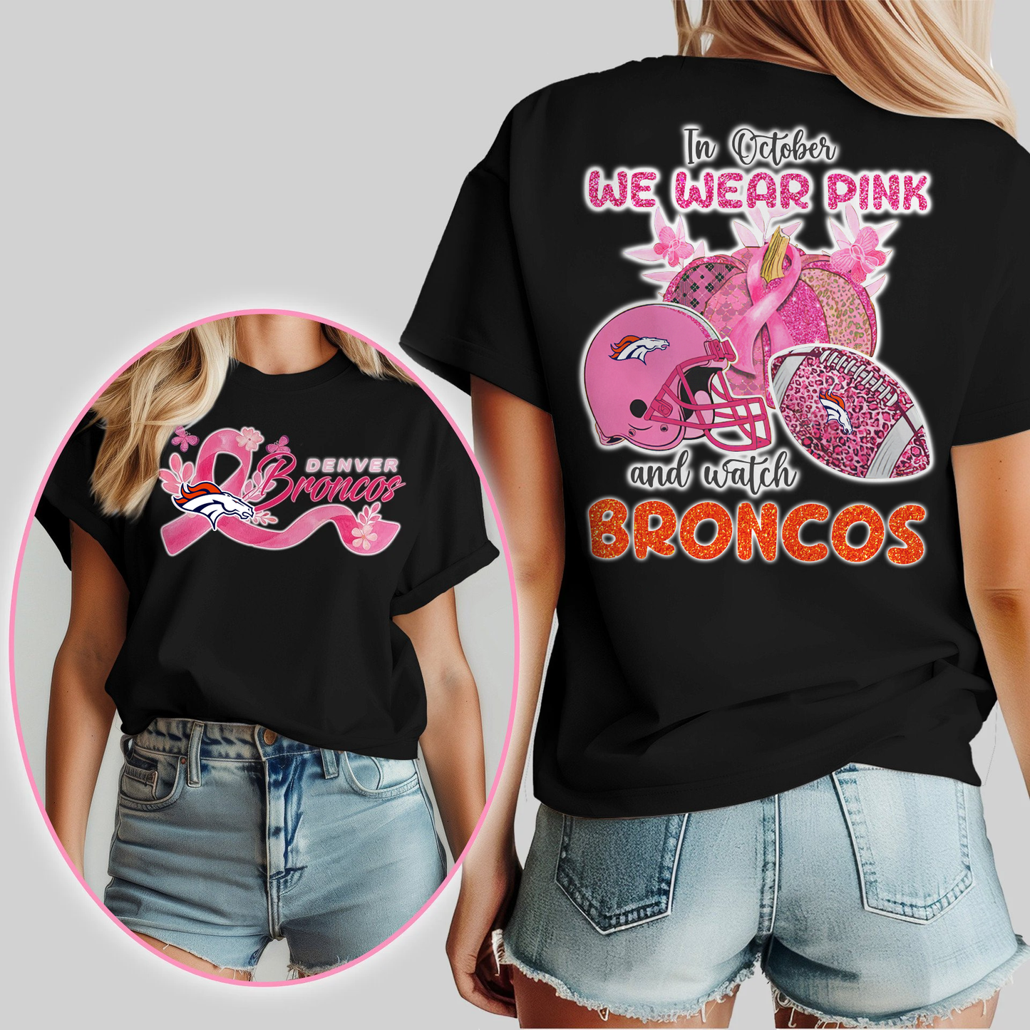 In October We Wear Pink And Watch DB Shirt  300626