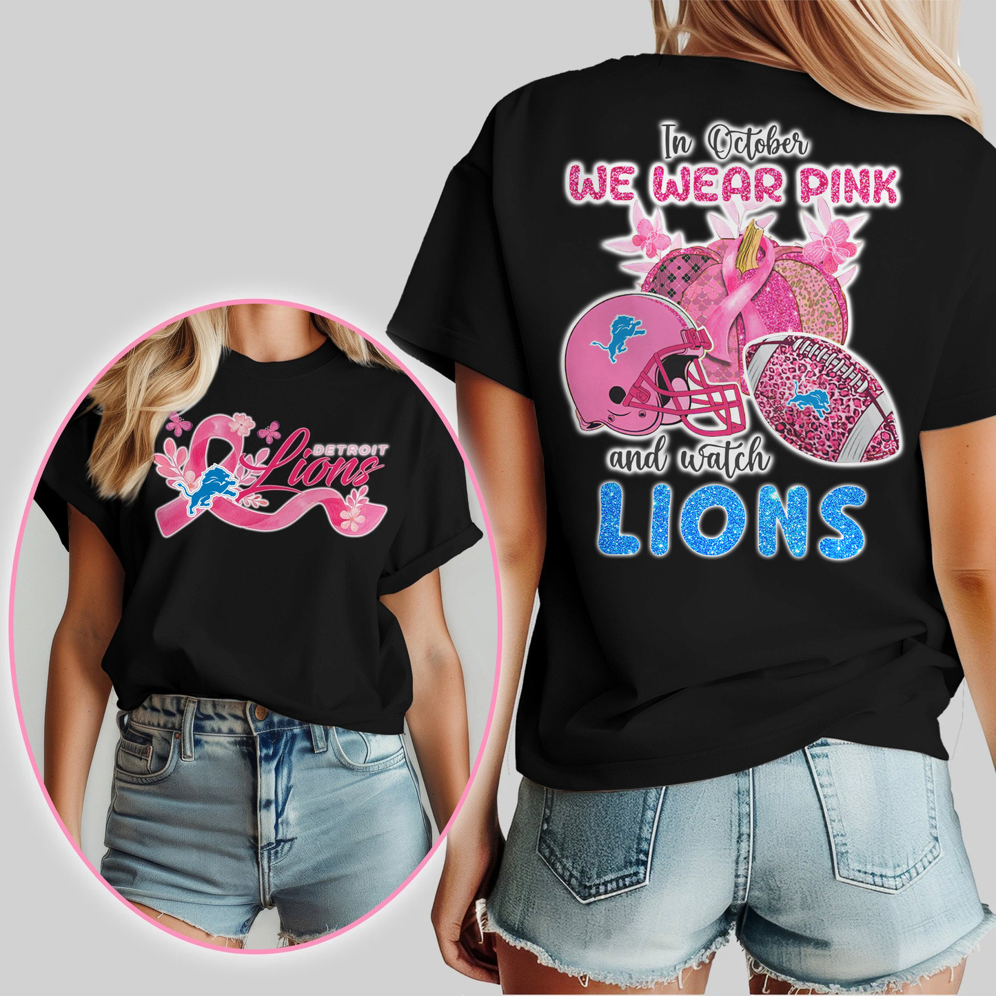 In October We Wear Pink And Watch DL Shirt  300626