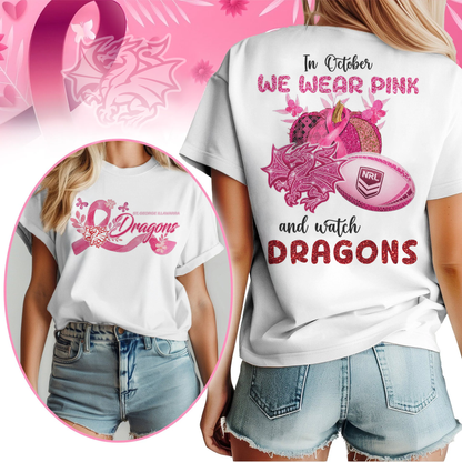 In October We Wear Pink And Watch SGID Shirt