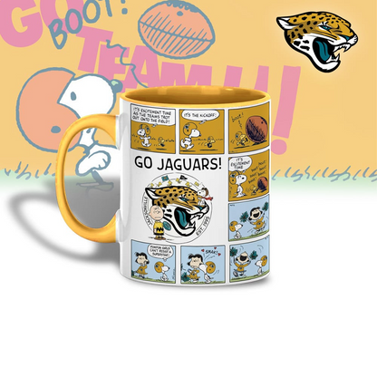 JJ Premium NFL Peanuts Comic Mug DDT  CTND