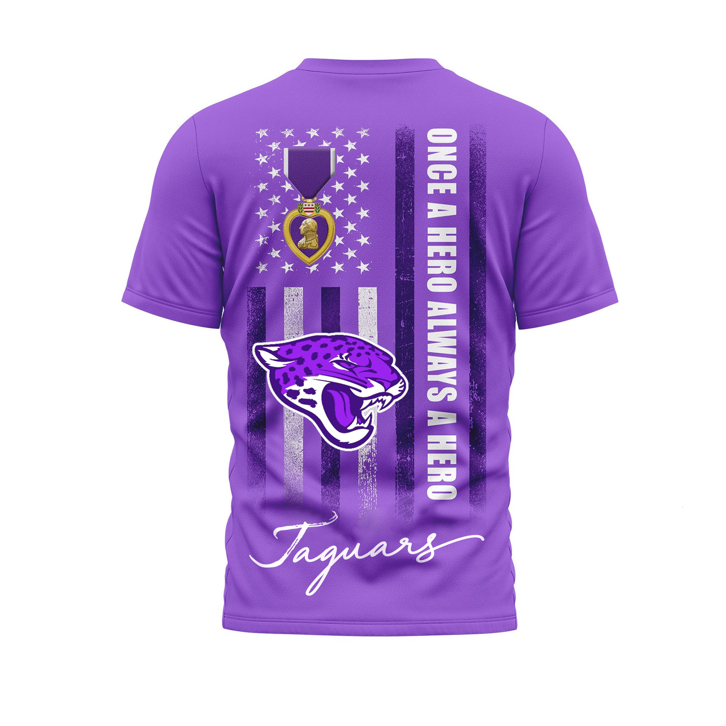 JJ Premium National Purple Hear Day 3D Shirt  300626