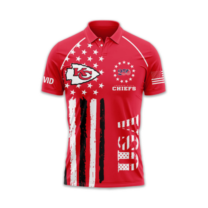 KCC Premium NFL American Semiquincentennial Polo Shirt 010726