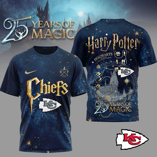 KCC Premium NFL Harry Potter 25 Years Of Magic 3D Shirt DDT CTND