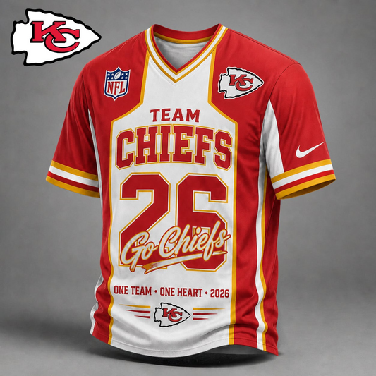 KCC Premium NFL Team Pride V-Neck Jersey DDT  010626 HLPHUONG