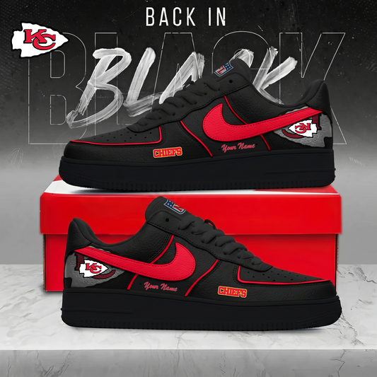 KCC x NFL Back In Black AF1 Sneakers 250626