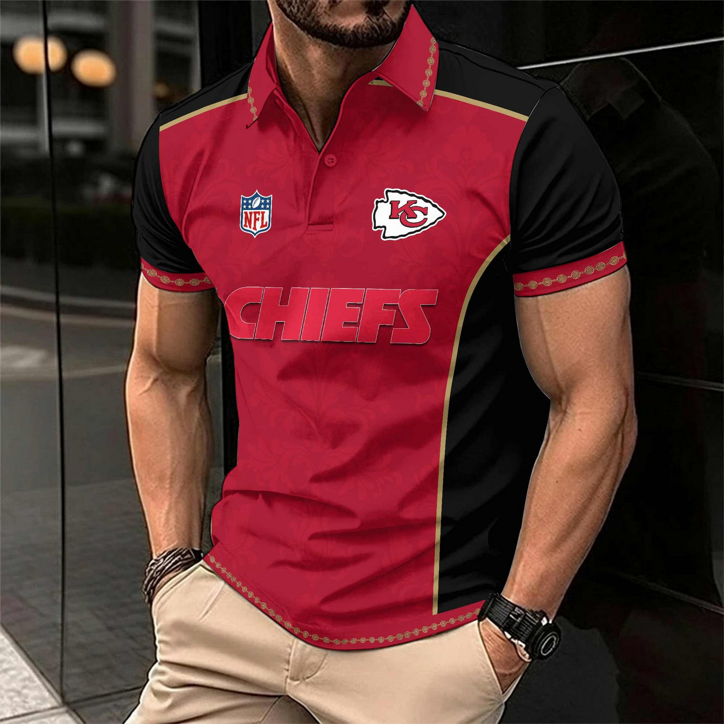 KCC x NFL Luxury Polo Shirt 150626