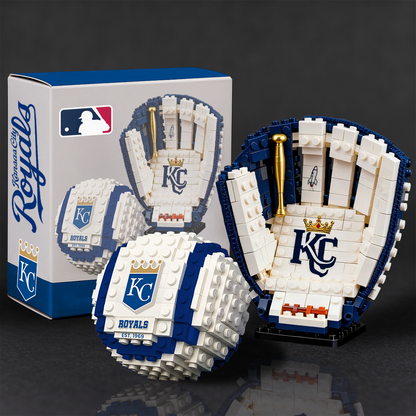 MLB Teams Baseball Glove & Ball Building Block Set TT TL