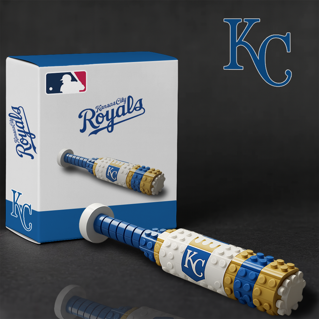 MLB Teams Baseball Bat Building Block Set DDT NTL