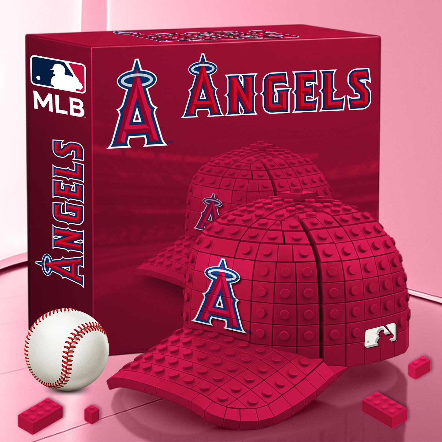 MLB 3D Baseball Cap Block Set V1 NAK PTTD