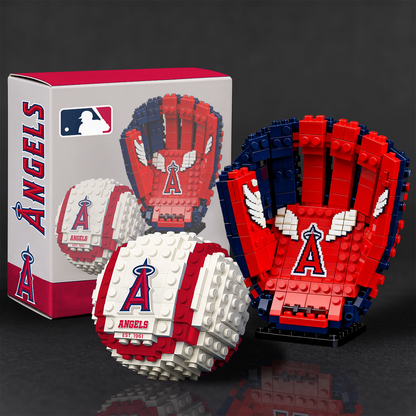 MLB Teams Baseball Glove & Ball Building Block Set NDT TDT 291125