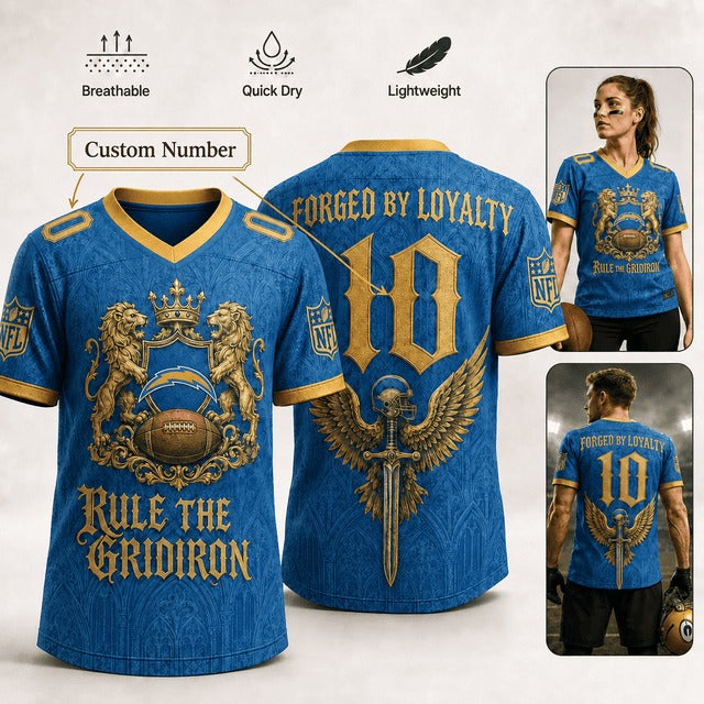 LAC Premium NFL Medieval Warrior Game Day Game Day Jersey 100626