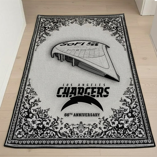 LAC x NFL Anniversary Premium Rug DDT TTTZ