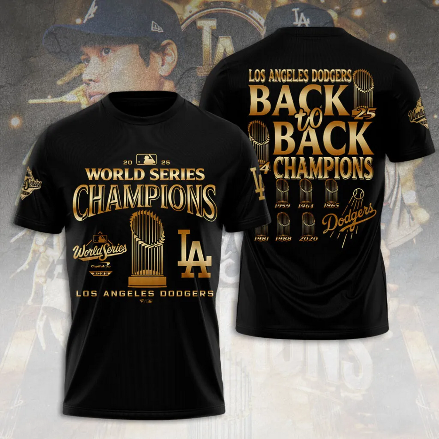LAD x MLB 3D Apparel V10 DATND TANTD