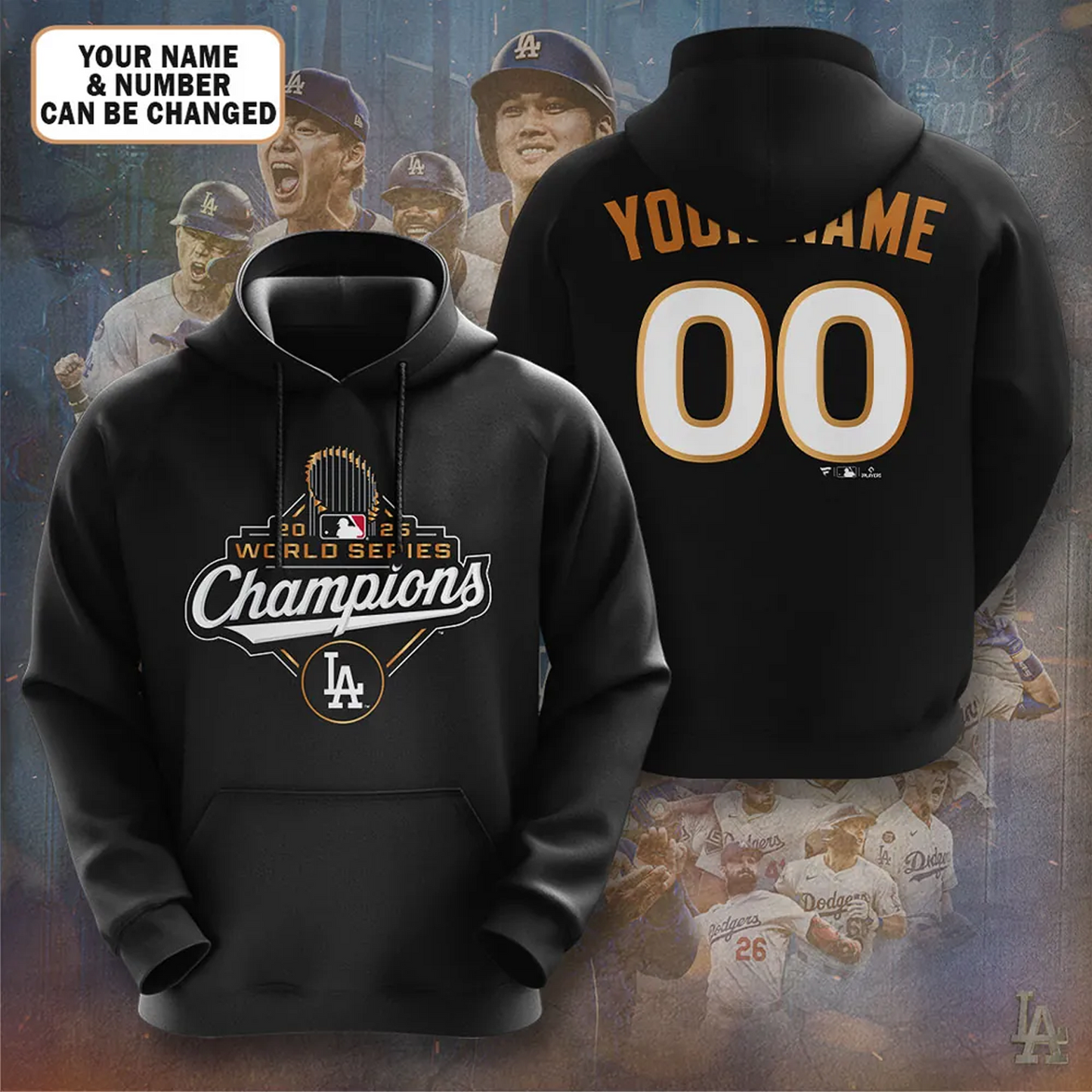LAD x MLB 3D Apparel V3 DATND TANTD