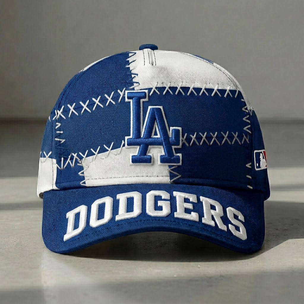 LAD x MLB Premium Patchwork Snapback Cap DDT 070426 TTTZ