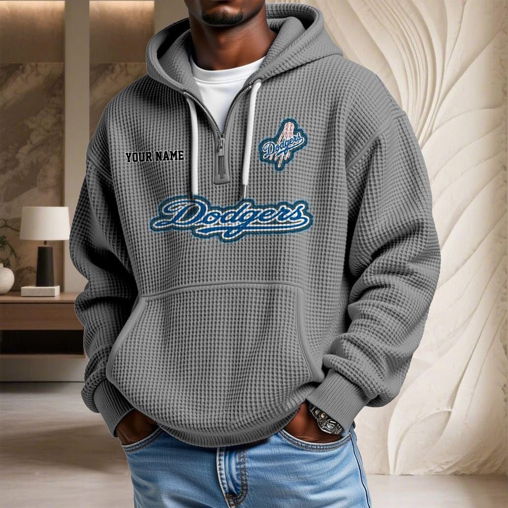 LAD x MLB Waffle Hoodie DATND TANTD