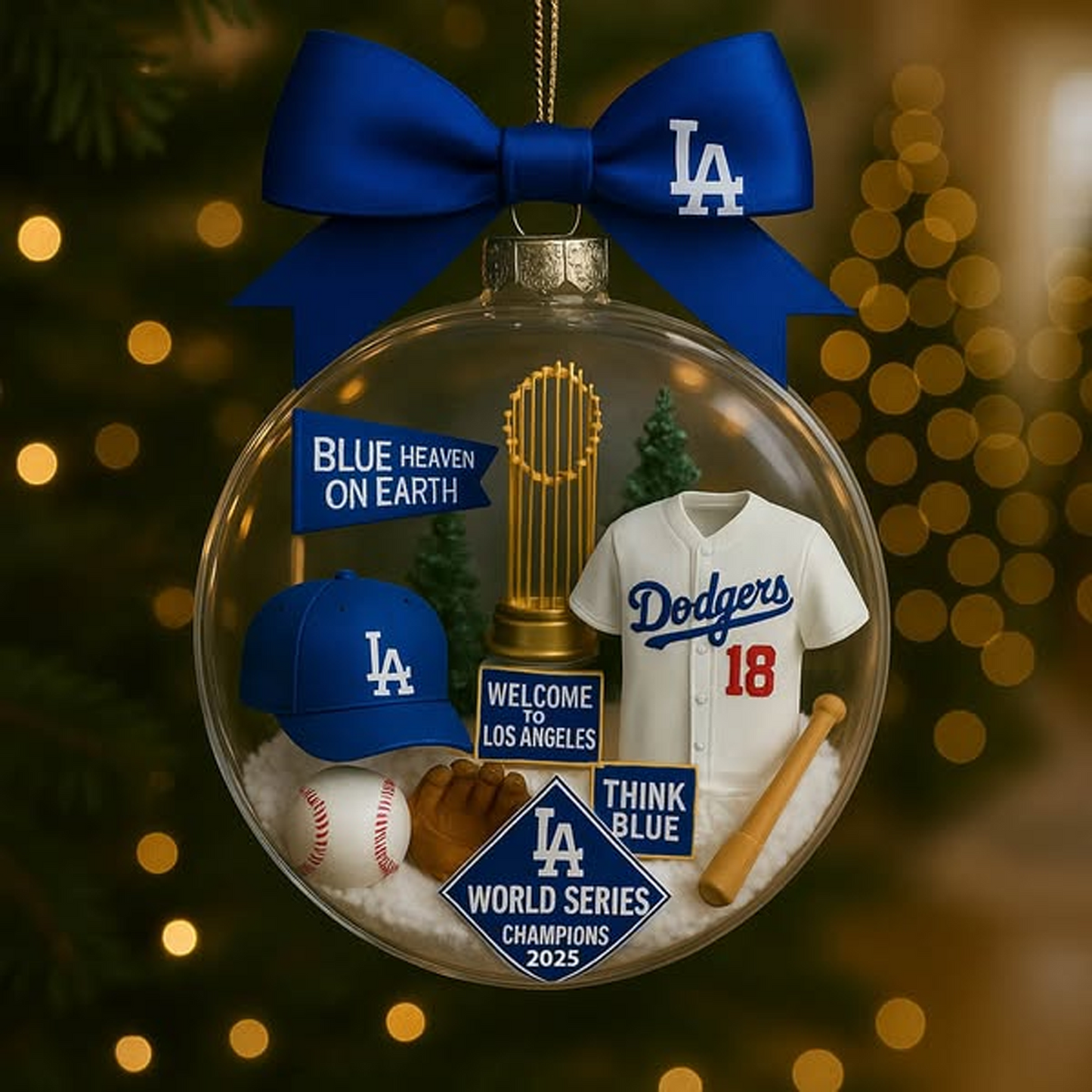 LAD x MLB Football Christmas  DatND ThuongNH