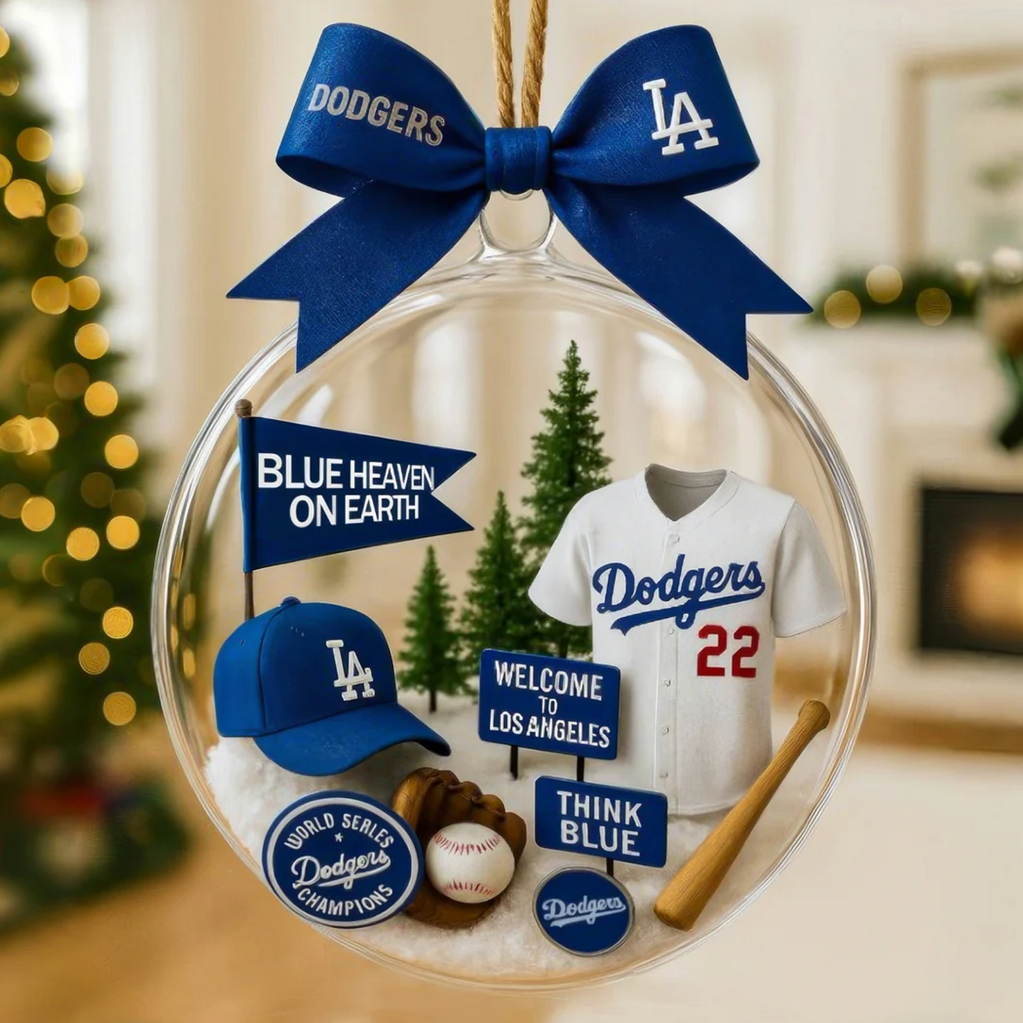 LAD x MLB Football Christmas  DatND ThuongNH