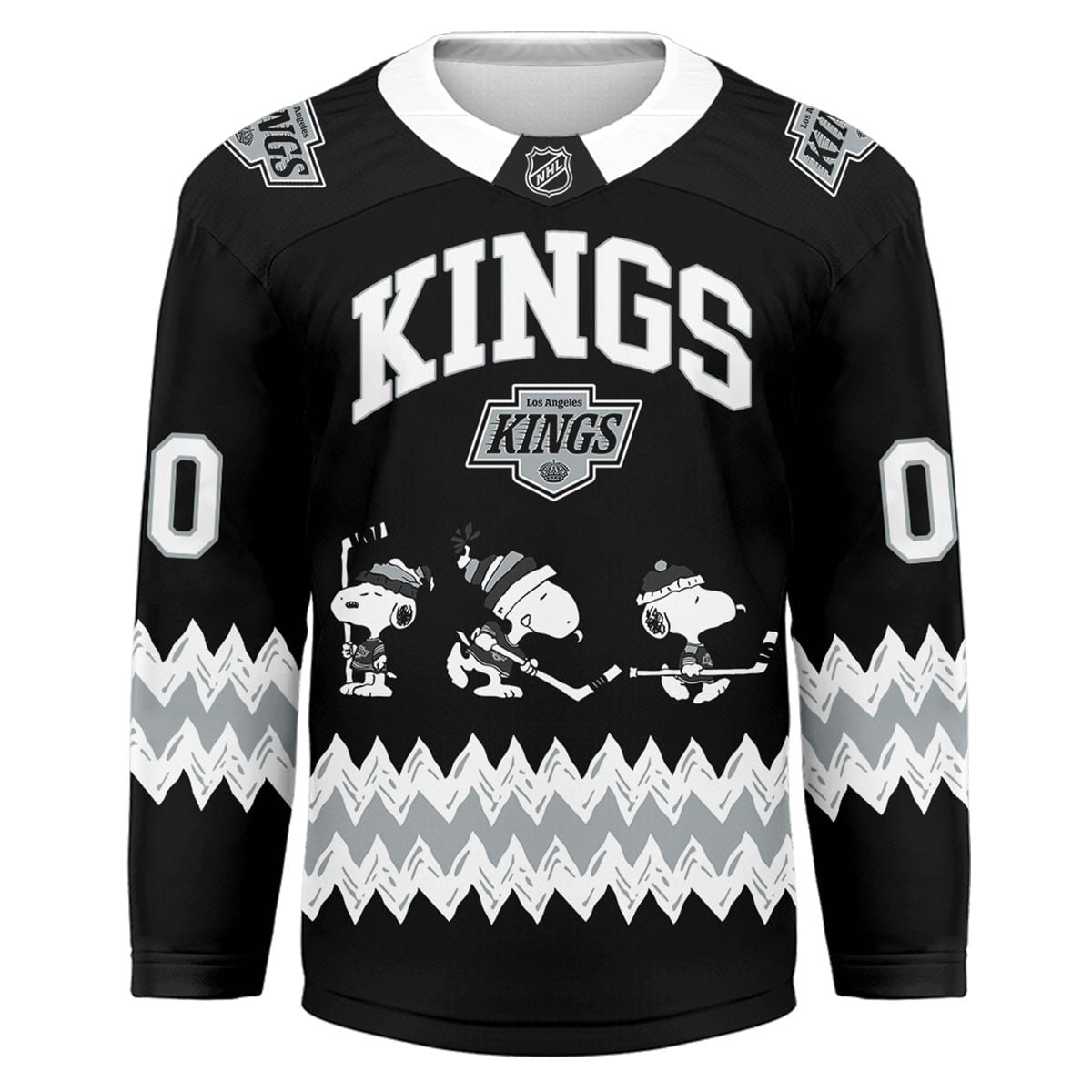 LAK Premium NHL Snoopy Personalized Hockey Jersey DDT CTND
