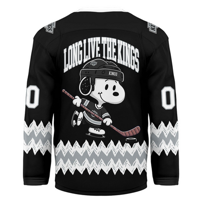 LAK Premium NHL Snoopy Personalized Hockey Jersey DDT CTND