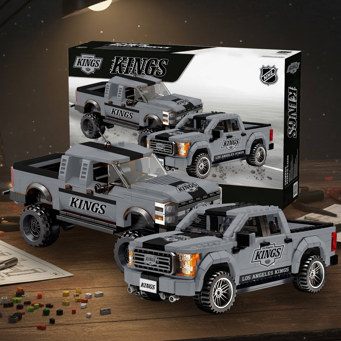 NHL Raptor Pickup Truck and Hockey Racing Trucks V1 NAK NHT