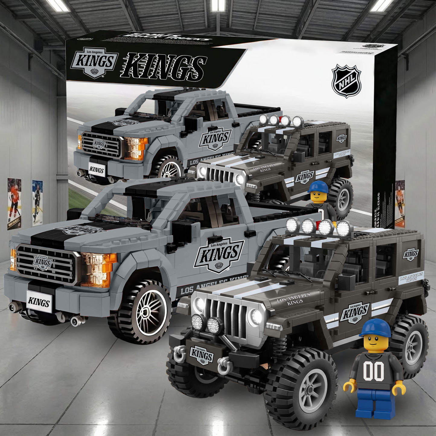 NHL Team Off-Road Vehicles and Hockey Racing Trucks V1 NAK NHT
