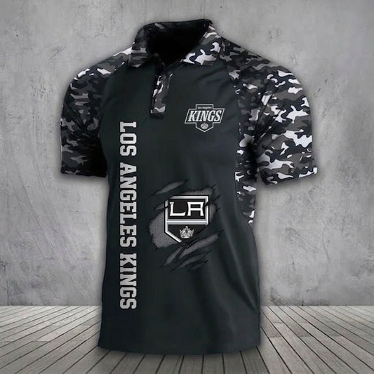 LAK x NHL Premium Camouflage Polo DDT TTTZ